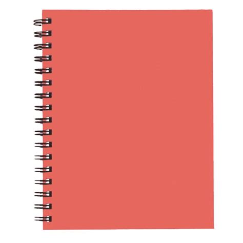 Spirax 511 Side Opening Hard Cover Notebook 225x175mm 200 Page Red Winc