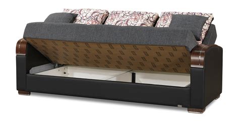 Mobimax Grey Convertible Sofa Bed By Casamode
