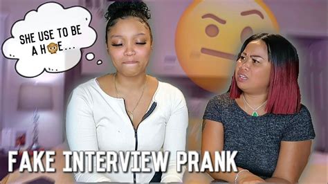 Fake Interview Prank On My Mom She Got Heated 😳 Youtube