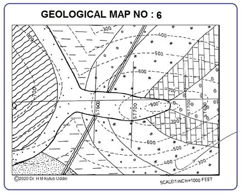 Drawing Of Cross Section And Interpretation Of Geological Maps Qgeo