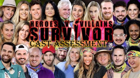 Australian Survivor Heroes Vs Villains Cast Assessment And Draft Youtube