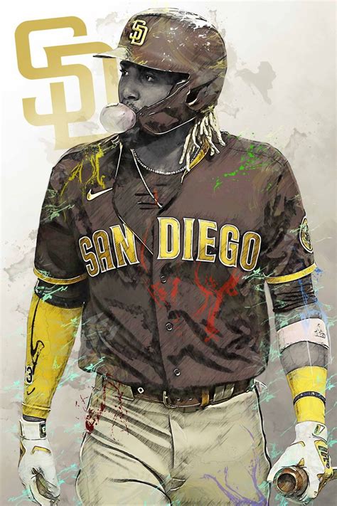Fernando Tatis Jr Poster San Diego Padres Canvas Print | Etsy | Sports