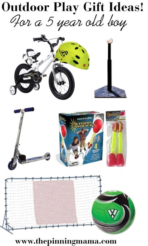 What the best gift for a 1 year old boy. Best Outdoor Play Gift Ideas for a 5 Year Old Boy! List ...