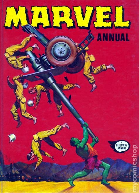 Marvel Annual Hc Uk 1967 1978 World Distributors Comic Books