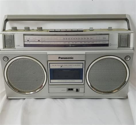 Vintage Panasonic Rx Stereo Am Fm Cassette Tape Player Boombox My Xxx