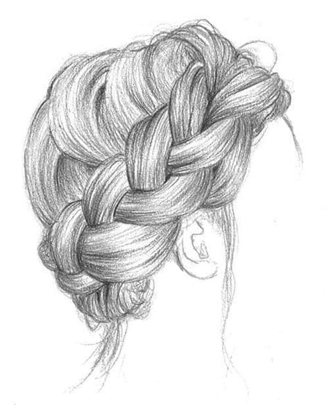 30 Amazing Hair Drawing Ideas And Inspiration