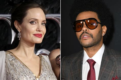 Angelina Jolie And The Weeknd Spotted At The Same Concert