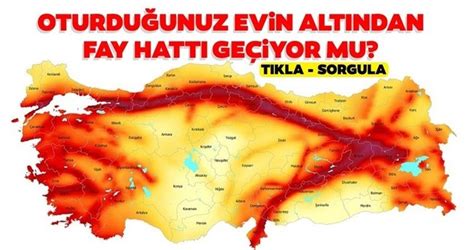Türkiye'de kuzey anadolu fay hattı. Türkiye deprem risk haritası ile AFAD ve MTA fay hattı ...