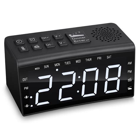 Digital Alarm Clock With Fm Radio Usb Port For Charging 65 Inch Led