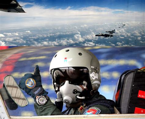 Image Of The Month Chinese Fighter Pilot In Jh 7a Fighter Attack