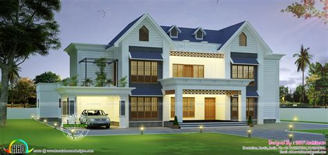 European Style Minimalist Style Home Kerala Home Design And Floor