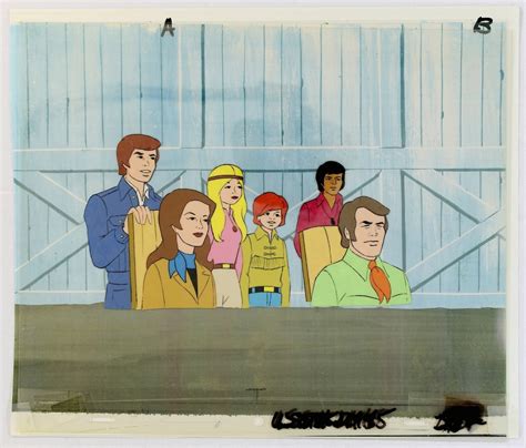 Lassie And The Rescue Rangers Original Hand Painted Animation Production