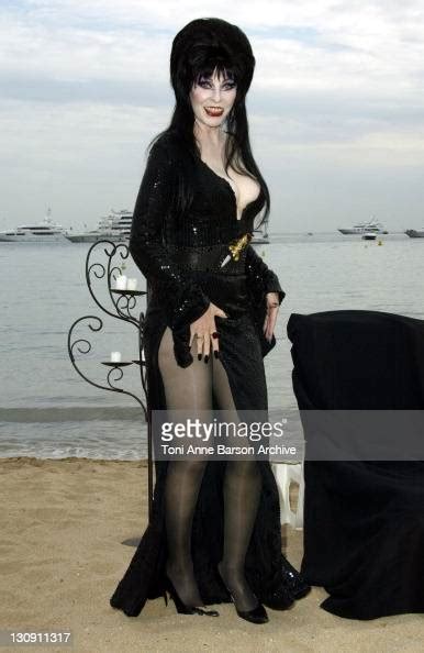 Cassandra Peterson Aka Elvira During 2003 Cannes Film Festival