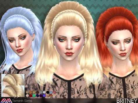 Sims 4 Hair Braids Texture Mevabrown