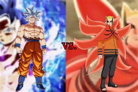 Naruto Vs Goku Can Naruto Baryon Mode Fight Goku Mui Otakusnotes