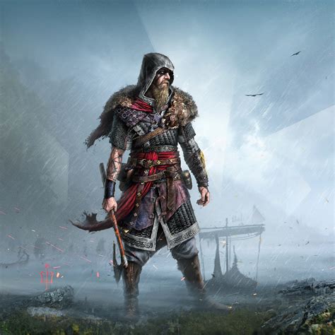 Assassin S Creed Valhalla Wallpaper K Viking Raider Fan Art Pc Free
