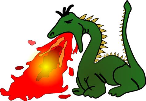 Fire Breathing Dragon Myth Png Picpng