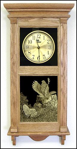 Hunting Themed Clocks Etched Hunters Clock Ts For Hunters