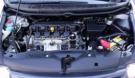 2006 Honda Civic EX Coupe 1.8L SOHC 16V VTEC 4 Cylinder Engine Photo