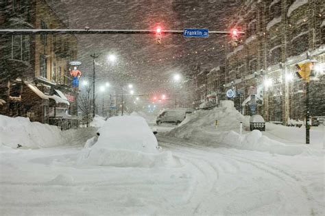 Buffalo Tries To Clear The Roads After The Christmas Weekends Deadly