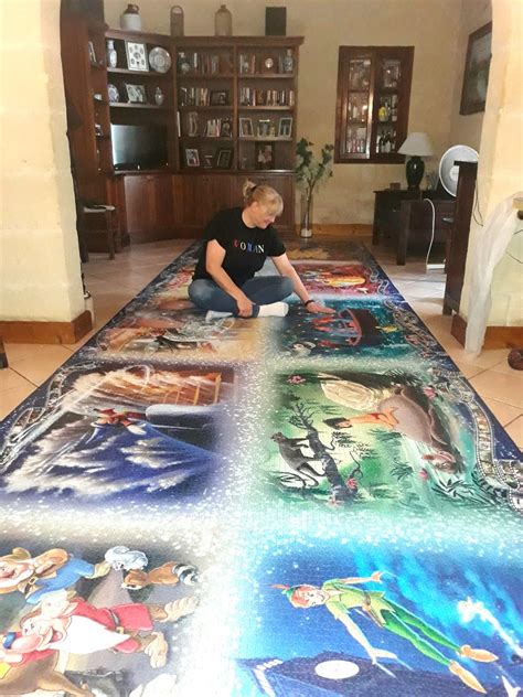 The spectacular wrebbit 3d jigsaw puzzle hogwarts is getting bigger! My aunt just completed the world's largest puzzle (40320 ...