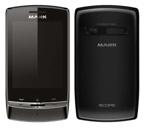 Maxx Mobiles Launches Dual Sim Touch Phone Maxx Scope Mt150