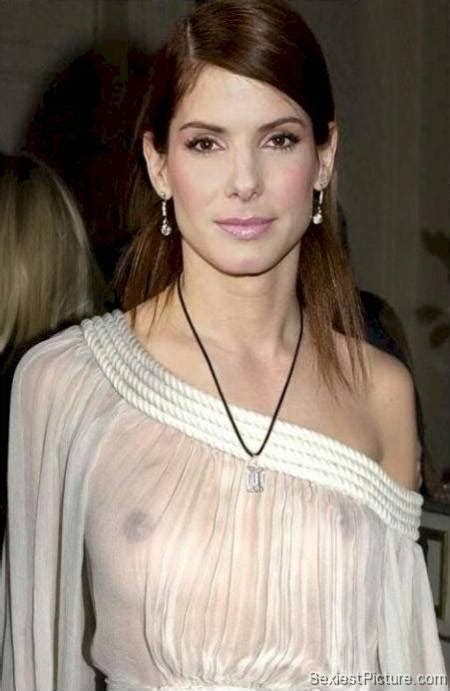 Sandra Bullock See Through Boobs Tits Celebrity Leaks Scandals Leaked Sextapes