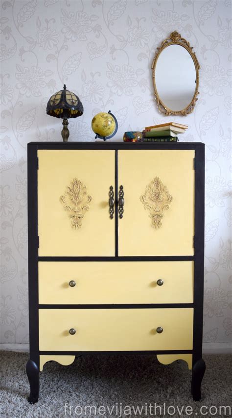 11 Yellow Painted Furniture Makeovers Craftivity Designs