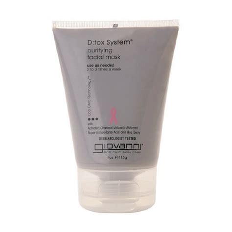 Giovanni Dtox System Purfying Facial Mask 4 Oz 113 Ml Beauty And Personal Care