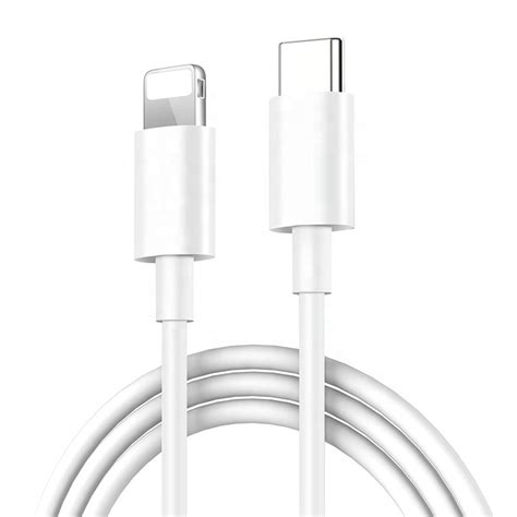 Apple 18w Type C To Lightning Pd Fast Charging Cable And Charger Adapter