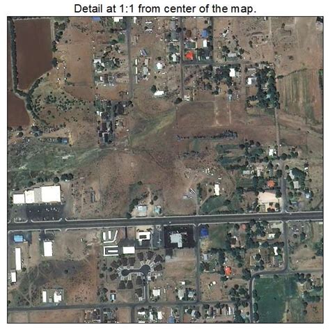 Aerial Photography Map Of St Johns Az Arizona