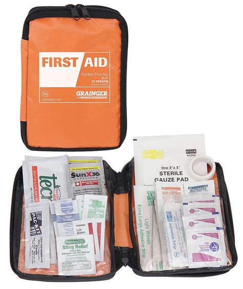 Industrial 25 People Served Per Kit First Aid Kit 39n83254601