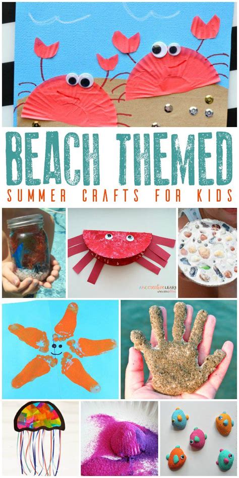 Summer Beach Themed Crafts For Kids Beach Themed Crafts Summer