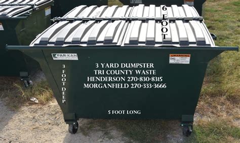 Commercial Dumpsters Tri County Waste