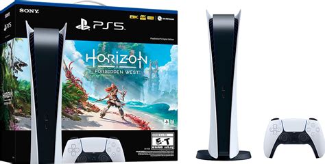 Sony Playstation 5 Digital Edition Ps5 Console Horizon