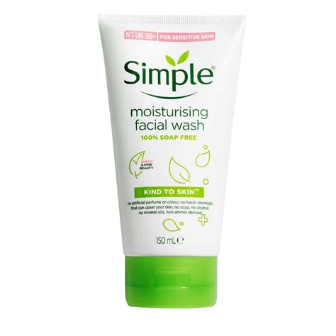 Simple Kind To Skin Moisturizing Facial Wash 150ml Albeliz