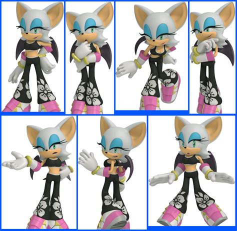 The Spriters Resource Full Sheet View Sonic Free Riders Rouge The Bat