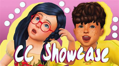 The Sims 4 Toddler Cc Showcase Youtube