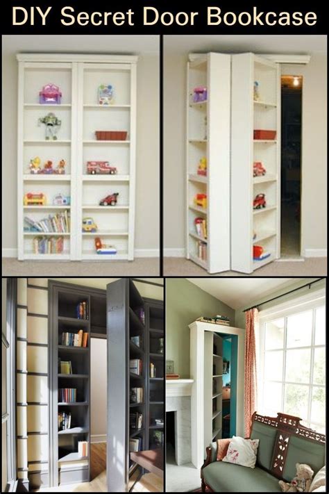 Turn A Bookcase Into A Cool Secret Door Your Projectsobn Bookcase