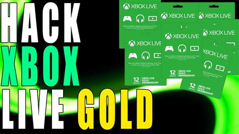 Gaming on xbox one is better with xbox live gold. Xbox Live Gold Hack - YouTube