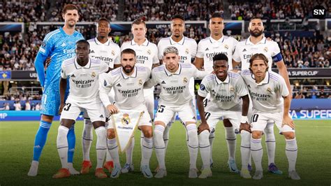 Real Madrid Players 202223 Updated Squad Jersey Numbers For La Liga