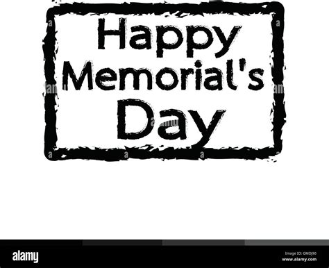 Happy Memorial Day Illustration Design Stock Vector Image And Art Alamy