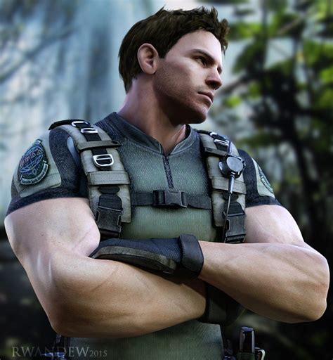 chris redfield another good character by rwandew r residentevil