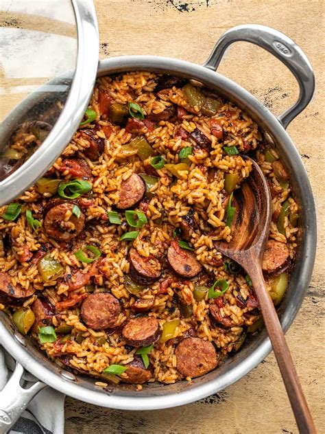 Cajun Sausage And Rice Skillet Budget Bytes