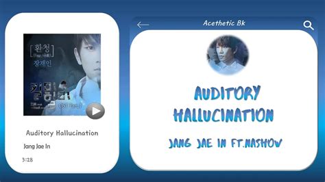 Скачать mp3 jang jae in hallucination ost kill me heal me. Jang Jae In Feat. NaShow- Auditory Hallucination (Versuri ...