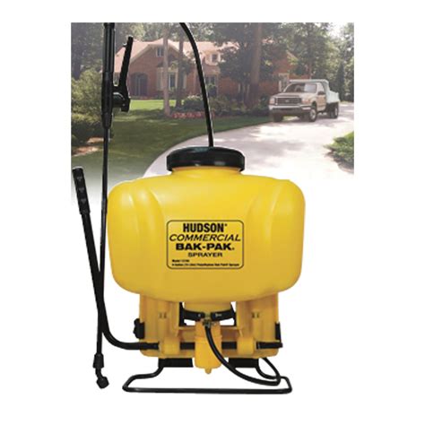 Hudson Commercial Poly Backpack Sprayer — 4 Gallon Model 13194