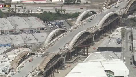 101 Freeway In Dtla Reopens Early After Sixth Street Bridge Project