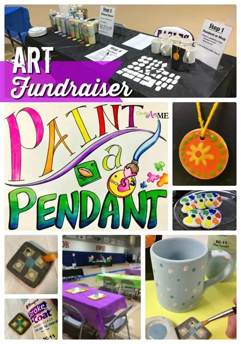 Paint A Pendant Fundraiser Idea Art Fundraiser Fundraising Charity