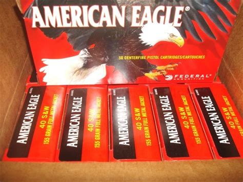 Federal American Eagle 40 Sandw Fmj 180 Gr 50 Rounds Ae40r1 2999 Ky Imports Inc 502