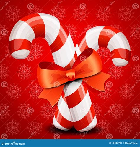 Christmas Candy Cane Background Stock Vector Illustration Of Holy Sweets 45016787